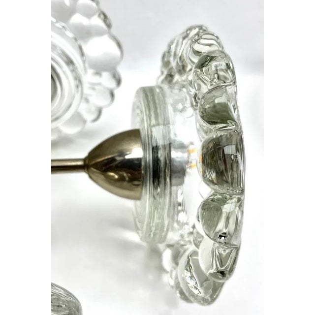 Glass Vintage Pendant Lamp by Egon Hillebrand for Hillebrand, Germany, 1960s For Sale - Image 7 of 12