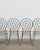Mid 20th Century Spiral Iron and Wicker Chairs in the Style of Luigi Serafini, Set of 4 For Sale In New York - Image 6 of 6