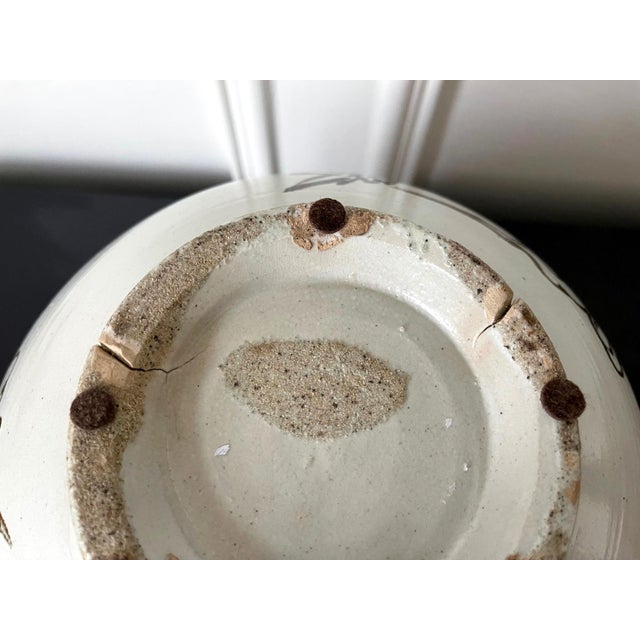 Korean Ceramic Moon Jar with Dragon Joseon Dynasty For Sale - Image 12 of 18