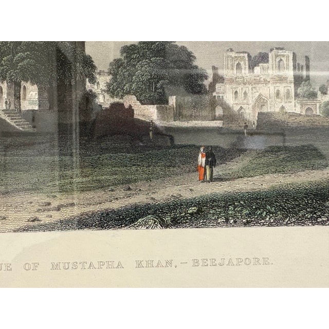 This steel plate engraving is from the publication, the Indian empire. Montgomery R Martin published these engravings in...