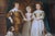 English Antique Porcelain Plaque Painting Royal Children Signed Wagner Julius Greiner Sohn Mark After Van Dyck For Sale - Image 3 of 11