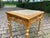 French Late 20thC French Louis XVI Gold Beech Marble Side Table For Sale - Image 3 of 8