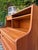 Teak Secretary Desk with Mirror and Lock, Denmark For Sale - Image 5 of 11