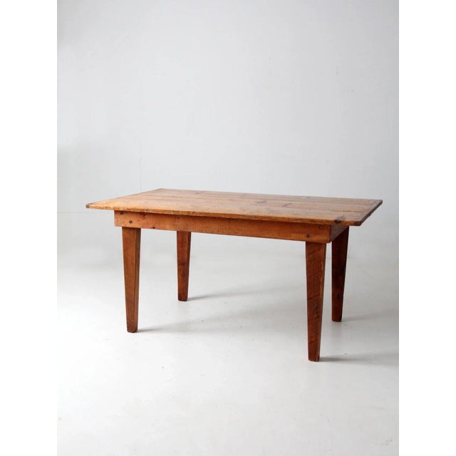 Wood 19th Century Antique Table For Sale - Image 7 of 12