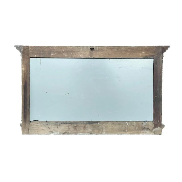 19th Century Venetian Polychrome Tabernacle Frame as Mirror For Sale In Atlanta - Image 6 of 7