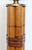 Camel 1940s Russel Wright Style Faux Bamboo & Brass Table Lamp For Sale - Image 8 of 12