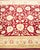 Solo Rugs Mogul, One-of-a-Kind Hand-Knotted Area Rug in Red, 4' 2" x 6' 3" For Sale - Image 4 of 8