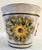 Large Italian Palm Beach Style Majolica Planter Cachepot For Sale - Image 4 of 7