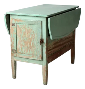 Antique Enamel Top Hoosier Kitchen Work Table