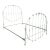 Antique American Victorian Cast Iron Bed (Full Size) For Sale