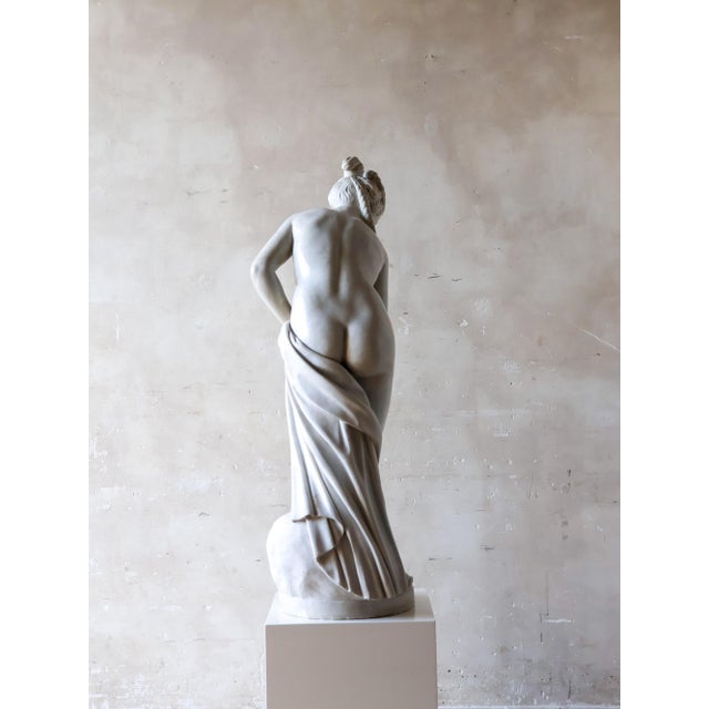 After Christophe-Gabriel Allegrain, Sculpture of a Bathing Woman, Marble For Sale - Image 9 of 13