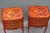 1960s Pair of French Louis XV Style Rosewood Side Tables Nightstands For Sale - Image 4 of 17