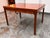 Danish Modern Wood Extension Dining Table, Vintage For Sale - Image 4 of 12