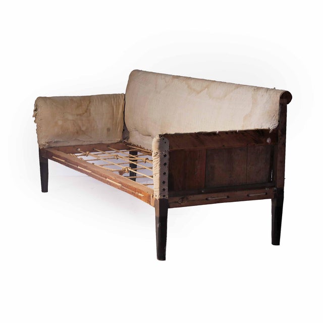 American Antique Early 19th Century Federal Sofa For Sale - Image 3 of 10