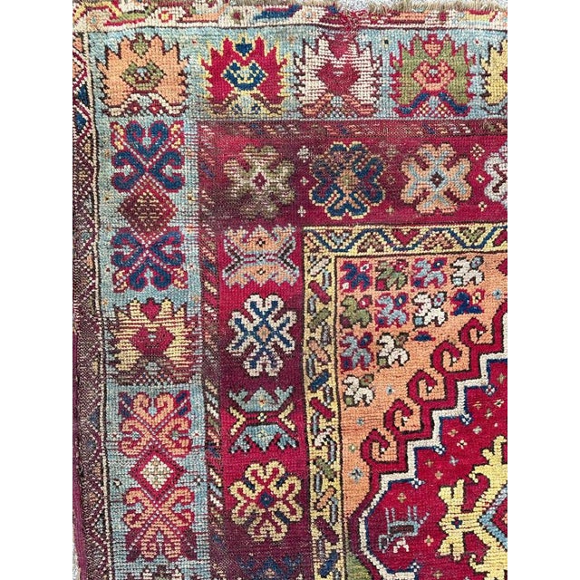 Brown Antique Moroccan Rabat Rug, 1890s For Sale - Image 8 of 18
