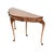 Antique Queen Anne Style Figured Walnut Console Table, 1900s For Sale - Image 3 of 11