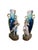 Art Nouveau Enamelled Ceramic Vases, 1890, Set of 2 For Sale - Image 4 of 14