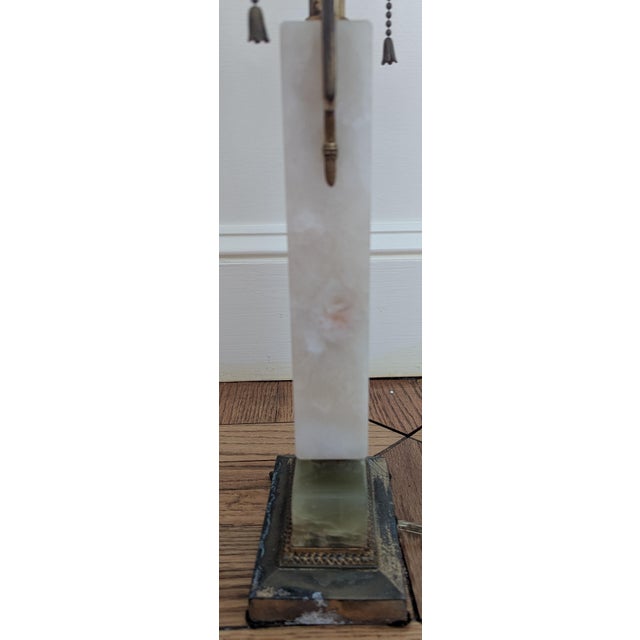 1920s Antique Art Deco Lamp For Sale - Image 5 of 7