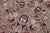 Shabby Chic Shabby Chic 1990's Pak-Persian Green/Beige Wool Round Rug- 6'1'' X 6'1'' For Sale - Image 3 of 9
