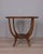 Vintage Italian Wood and Glass Coffee Table, 1950s For Sale - Image 4 of 12