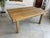 Brown Rustic Solid Wood Dining Table For Sale - Image 8 of 18