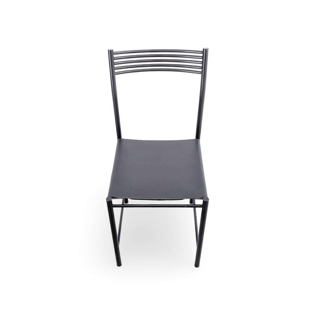 In the 1980s, metal was no longer meant to be purely functional, but to express design. This chair does exactly that:...