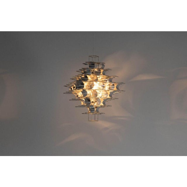 Cassiopé Chandelier attributed to Max Sauze, France, 1969 For Sale - Image 12 of 17