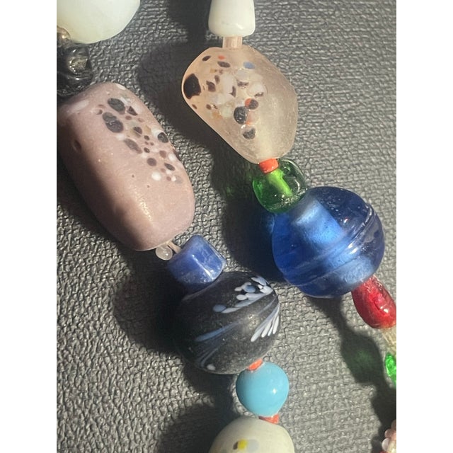 Antique European Trade Bead Necklace (Primarily Bohemian/Czech and Venetian/Murano) For Sale - Image 10 of 11
