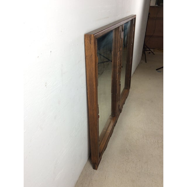 Mid Century Modern Long Rectangular Wall Mirror by Pueblo From Lane Furniture For Sale - Image 14 of 18