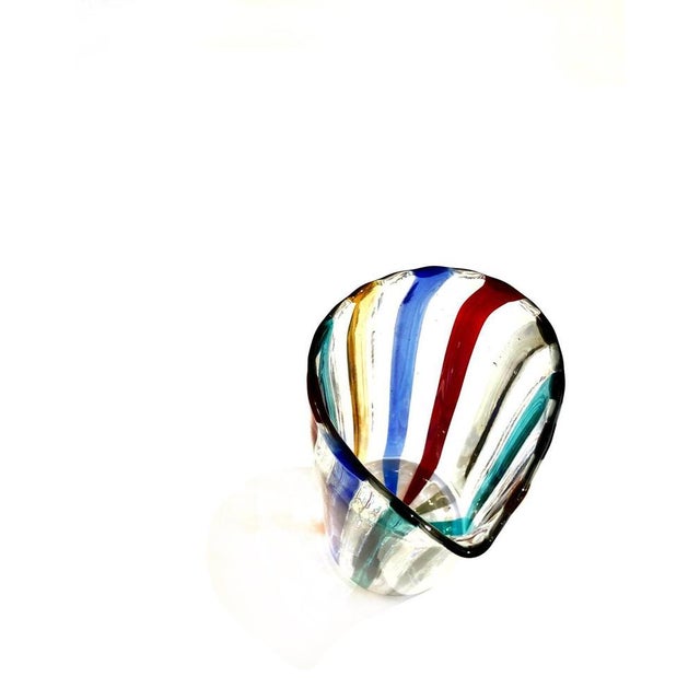 Glasses in the style of Gio Ponti, 2004, Set of 7 For Sale - Image 10 of 18