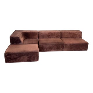 Trio Brown Sofa from Cor, Set of 4 For Sale