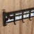Metal 19th Century Dutch Wrought Iron Coat Rack With Delft Tiles For Sale - Image 7 of 18