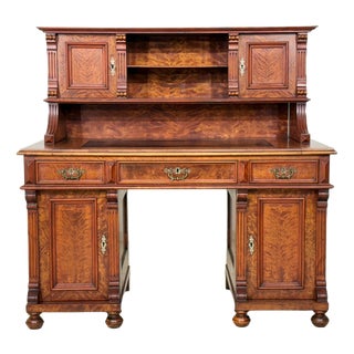 Antique Gründerzeit Writing Desk, 1880 For Sale