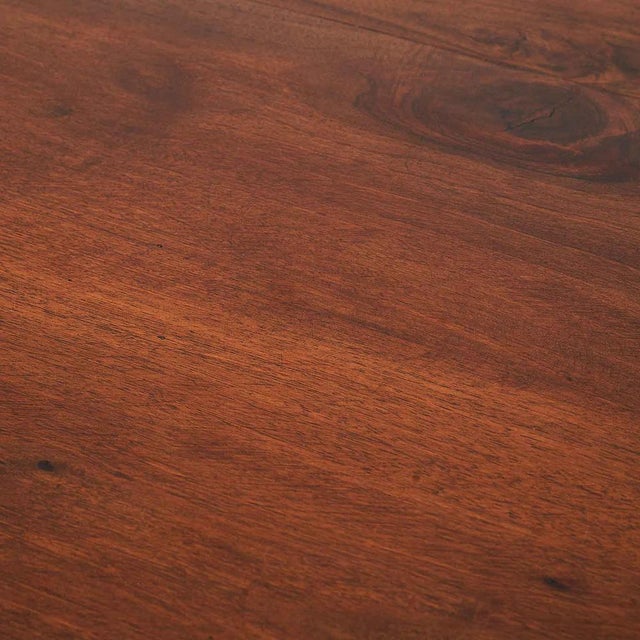 Rectangular Walnut Dining Table with Drawers, 1800s For Sale - Image 4 of 10