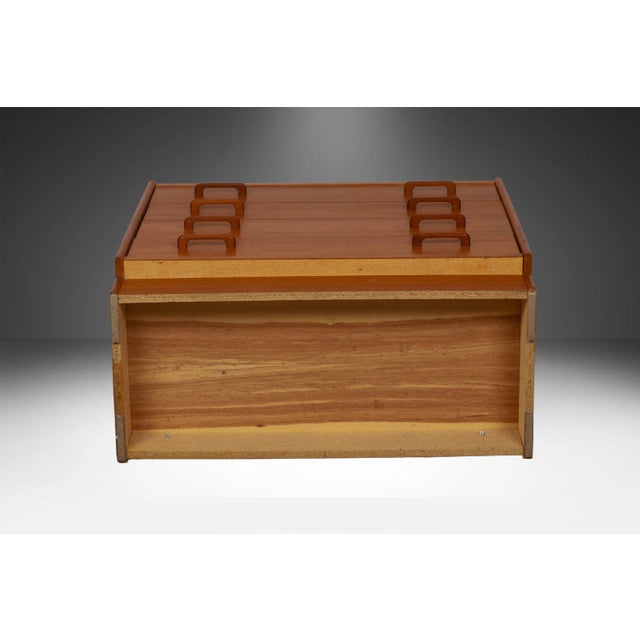 Mid Century Teak Chest of Drawers For Sale - Image 11 of 11