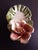 1960s California Pottery Vee Jackson Shell Dish With Applied Magnolia For Sale - Image 4 of 7