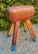 Wood Gymnasium Leather Pommel Horse Bench Saddle Holder on Legs For Sale - Image 7 of 12