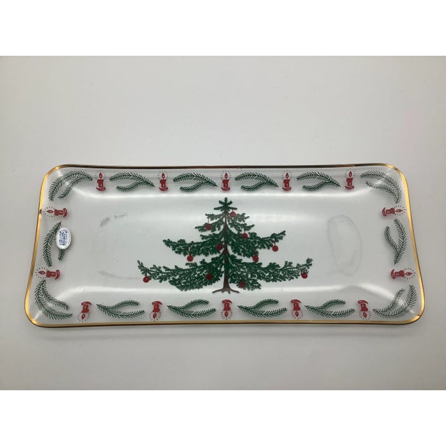 Mid 20th Century Vintage German Christmas Serving Plate For Sale - Image 13 of 13