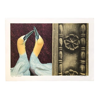 Original Vintage Lithograph by Michael Knigin, "Royal Applause", #146/300, Signed, 1980 For Sale