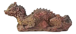 1960s Vintage Plaster Chinese Dragon Figure
