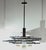 Italian chandelier, newly rewired for five standard bulbs. Four five-light fixtures available, a seven-light fixture is...