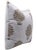 Add artisanal elegance to your home with this block print handmade cushion cover, crafted from thick cotton white cotton....