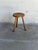 Charming vintage Danish Mid-Century Modern tripod stool crafted in solid wood with a beautifully simple Scandinavian...