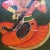 Hand-Painted Indian Sitar Player on Wood Box For Sale - Image 10 of 11