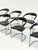 Vintage Ursala Dining Chairs in Black Leather from Arrben, Set of 8 For Sale - Image 6 of 18