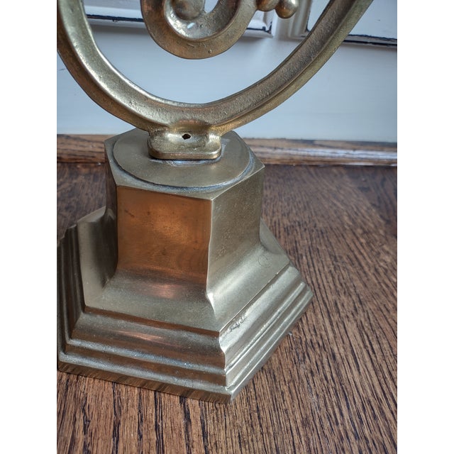 Italian Vintage Italian Brass Scale For Sale - Image 3 of 9