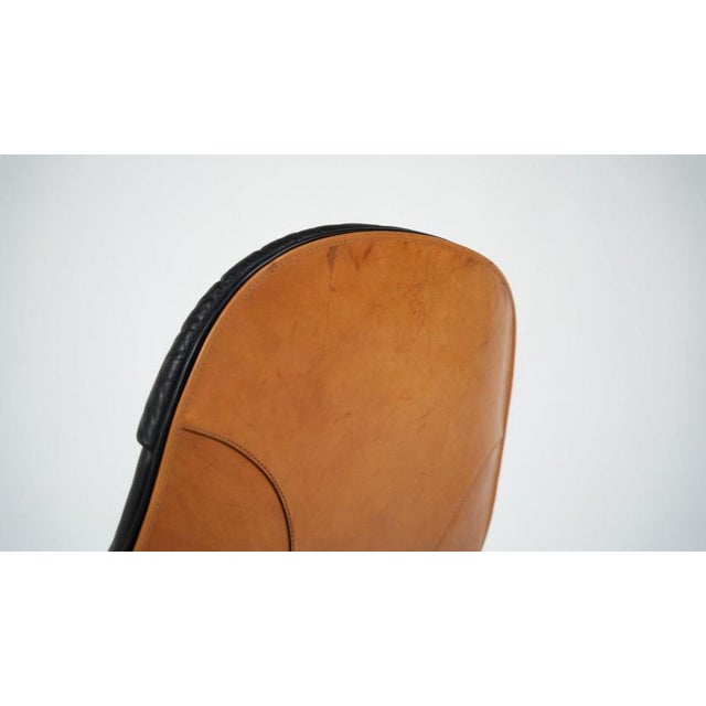 Set of Louisiana Lounge Chair and Ottoman by Vico Magistretti for De Padova For Sale - Image 3 of 11