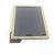 1950’s 8”x10” Rectangular Brass Table Top Photograph Frame, Easel Back For Sale - Image 4 of 9