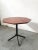 Mid-Century Hexagonal Rosewood Dining Table with Black Iron Structure For Sale - Image 10 of 10