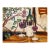 Pretty 13x11" Majolica Style Tile "Ripe From the Vine" by Theresa Kasun, Velvet Backing For Sale